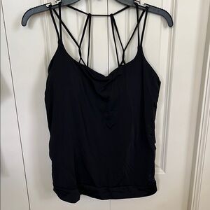 Athleta Black Women's strappy tankini